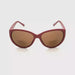 Spontaneous Women's Butterfly Bifocal Reading Sunglasses red frame