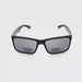 Swag Rectangular Inner Bifocal Reading Sunglasses matte black frame
