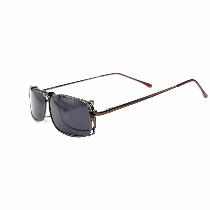 52MM Clip-On UV400 Sunglasses clip-on/flip-up 