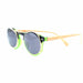 52mm Small Round Mirrored Clip on Sunglasses clip-on/flip-up 