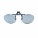 54mm Super Oval Clip on Flip up Sunglasses clip-on/flip-up Smoke 