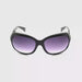 Dame Ladies Premium Large Frame Chain Temple Bifocal Reading Sunglasses black frame