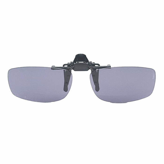 58mm Vision Guard Large Polarized Flip-up Clip on Sunglasses clip-on/flip-up 