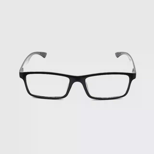 Go The Distance Glasses With Thin Temples Black Frame