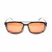 60mm Polarized Smoke and Driving Lens Clip on Sunglasses clip-on/flip-up 