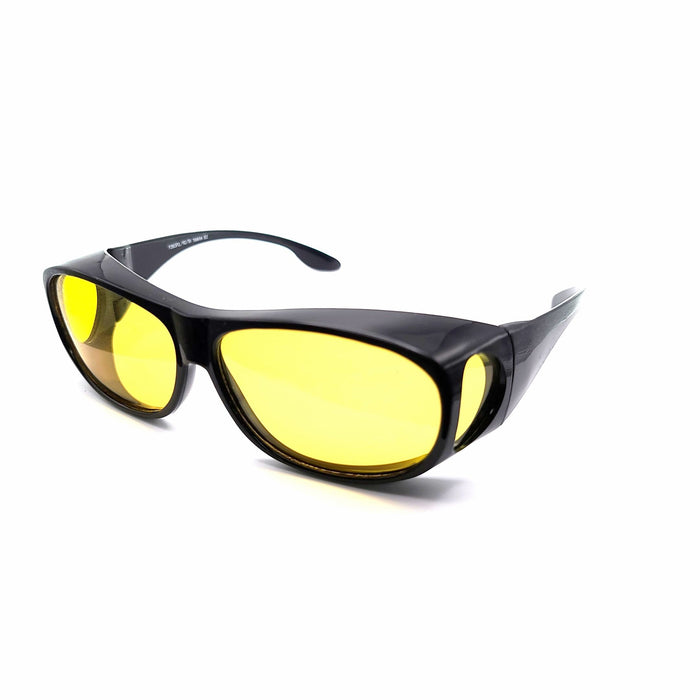 63 MM Polarized Night Driving Fit Overs Fit Over Sunglasses 