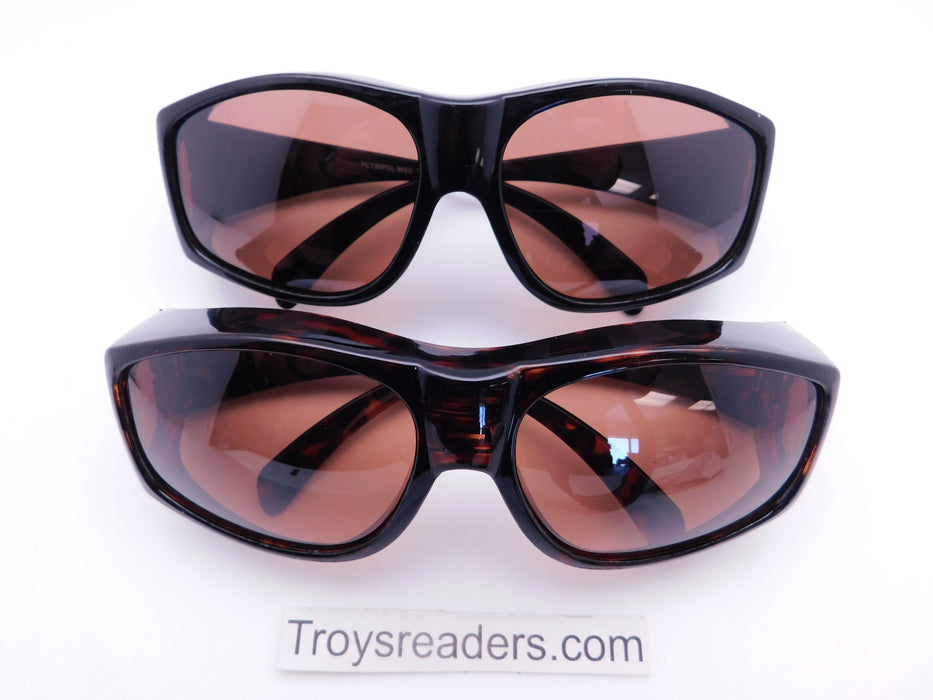 63MM Polarized Large Fit Overs in Two Colors Fit Over Sunglasses 