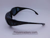 63MM Polarized Swirl Fit Overs in Four Designs Fit Over Sunglasses 