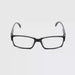 Go The Distance Glasses With Double Temples black frame