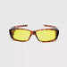 Sandy Polarized Yellow Lens Fit Over Tortoise frame