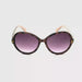 Paper Shaker Women's Fashion Round Bifocal Reading Sunglasses pink tortoise