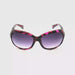 Dame Ladies Premium Large Frame Chain Temple Bifocal Reading Sunglasses purple frame