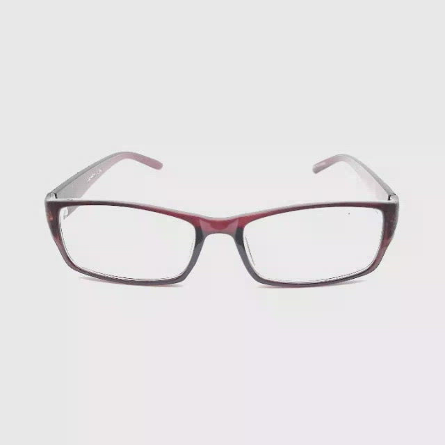 Last Chance Negative Power Glasses for Distance red frame