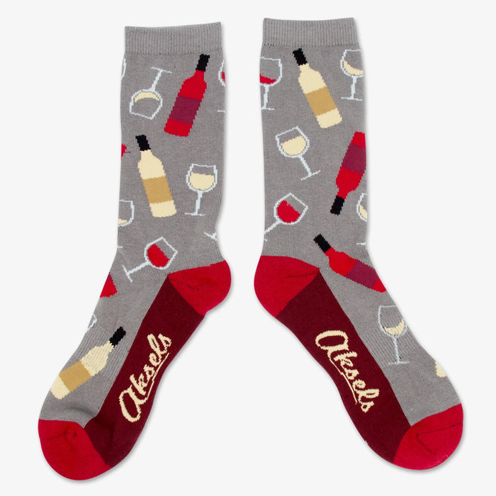 Aksels Wine Socks One Size Fits Most Socks 