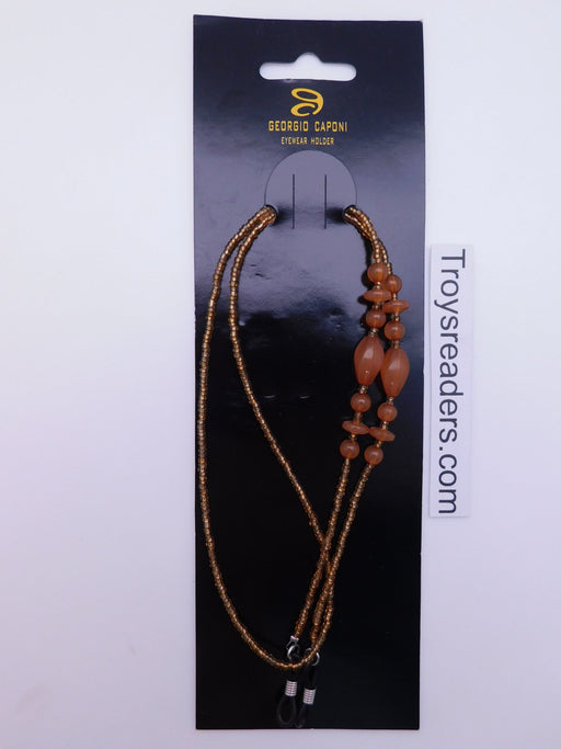 Amber Beads Chain Eyewear Holder Cords 