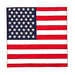 American Flag Bandana 100% Cotton Bandana 