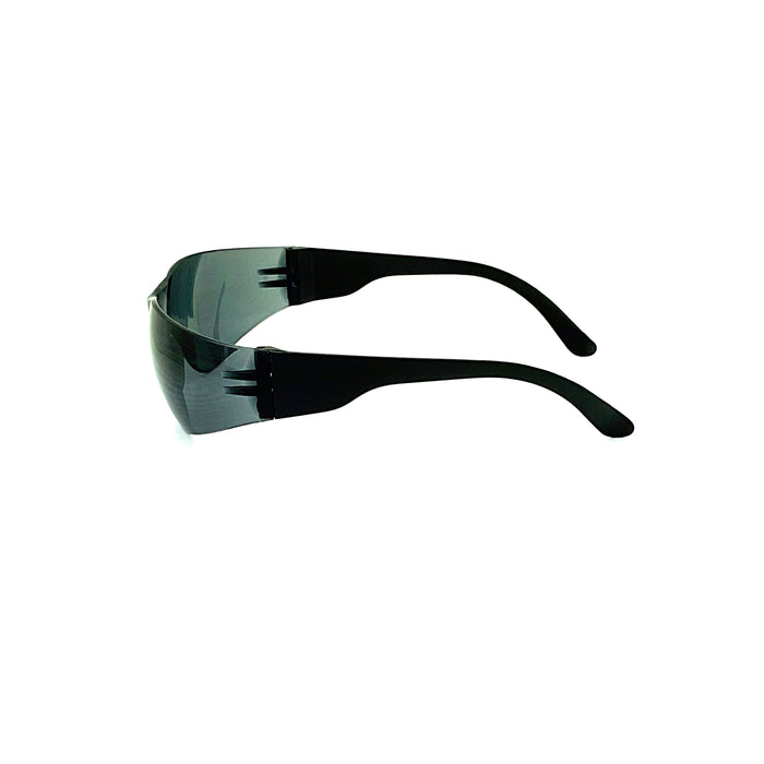 ANSI Z87.1 High Impact Certified Sunglass Smoke Lens Safety Glasses Saftey Glasses 