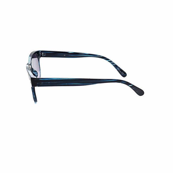 Awesome Wayfarer Keyhole Reading Sunglasses with Fully Magnified Lenses Fully Magnified Reading Sunglasses 