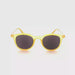 Sound as a Pound Round Reading Sunglasses with Fully Magnified Lenses yellow frames