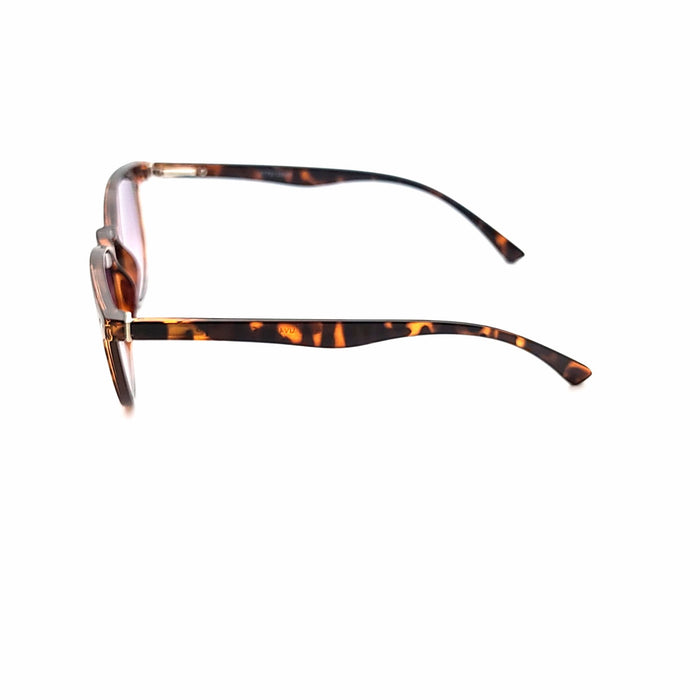 Beach Day Round Keyhole Multifocal Reading Sunglasses Multi-focal Progressive Reading Sunglasses 