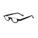 Belly Up High Power Semi-Rimless Readers with Tortoise Spring Temple Reading Glasses up to +6.00 High Power Reader 