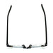 Belly Up High Power Semi-Rimless Readers with Tortoise Spring Temple Reading Glasses up to +6.00 High Power Reader 