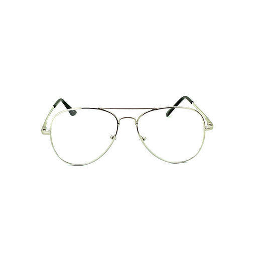 Bench Racing Fully Magnified Metal Frame Aviator Readers 