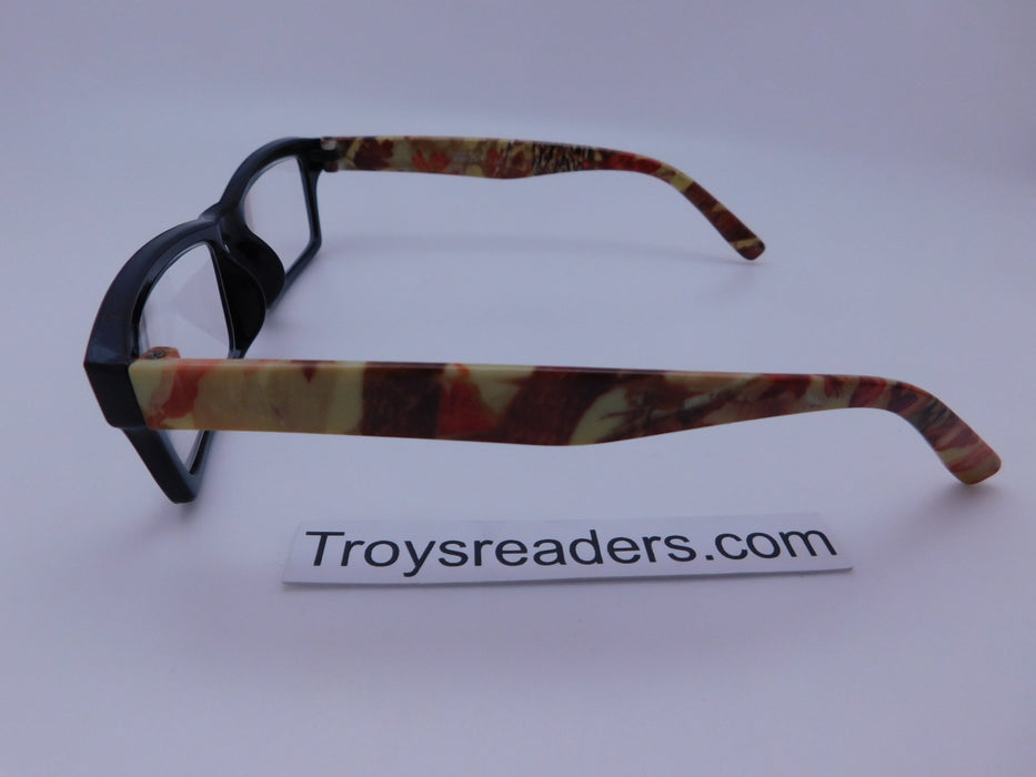 Big Buck Camo Readers In Four Colors Reader with Display 