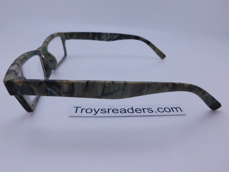 Big Buck Camo Readers In Four Colors Reader with Display 