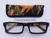 Big Buck Camo Readers In Four Colors Reader with Display Big Leaves +1.25 