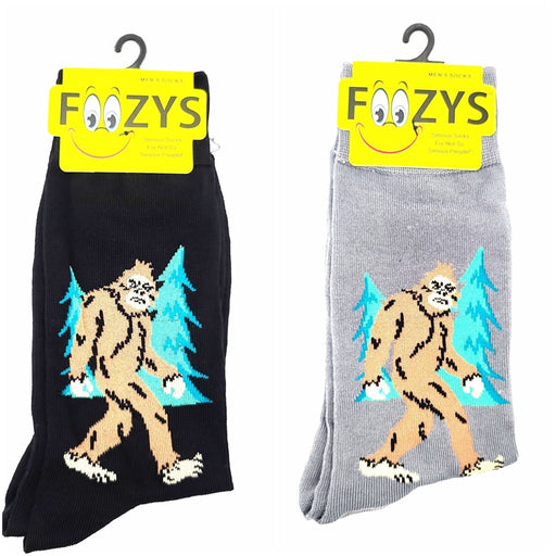 Bigfoot Men's Socks Foozys Crew Socks 