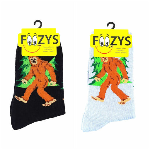 Bigfoot Socks Foozys Unisex Crew Socks 
