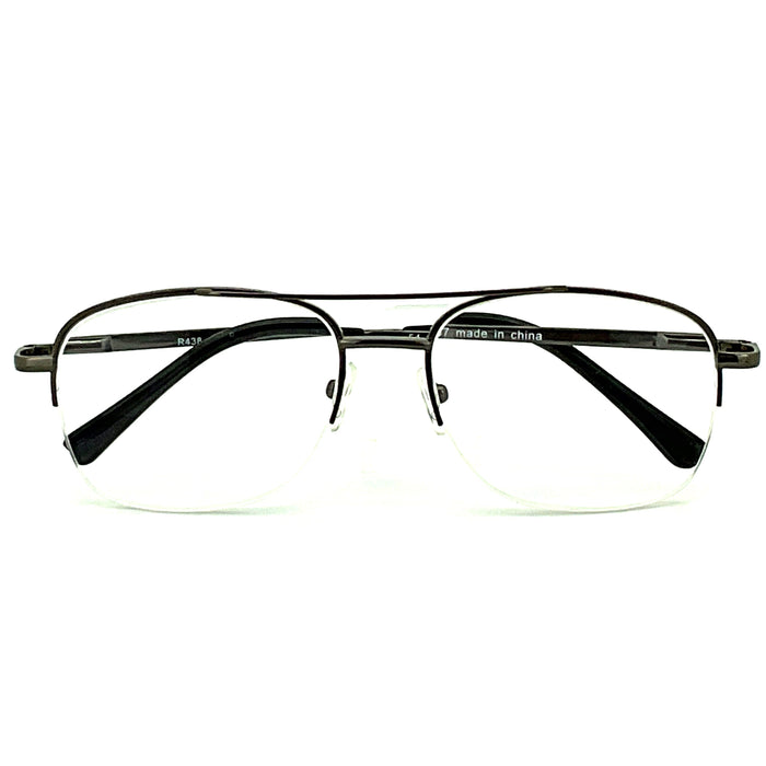 Bird Dog High Power Navigator Shape Metal Frame Reading Glasses up to +6.00 High Power Reader 