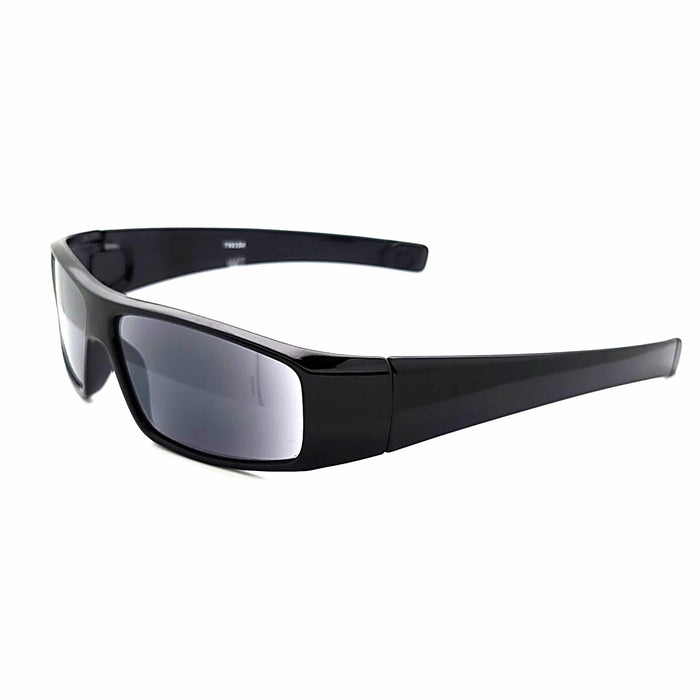 Men's Sport Wrap Sunglasses Reader Fully Magnified Lens — Troy's Readers