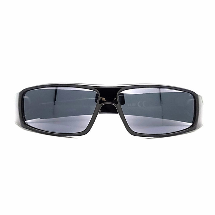 Men's Sport Wrap Sunglasses Reader Fully Magnified Lens — Troy's Readers