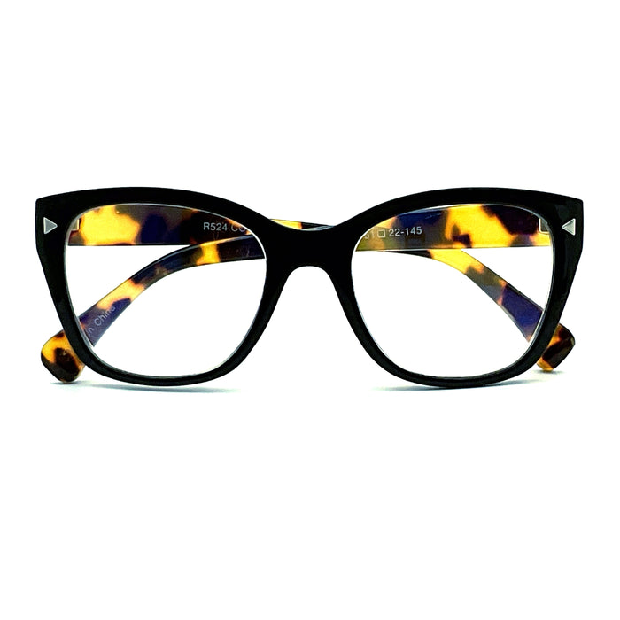 Bluenanza Blue Light Blocking Square Frame Computer Reading Glasses Computer Readers 