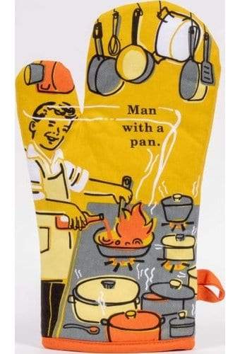 BlueQ Dish Oven Man With A Pan Pot Holder 