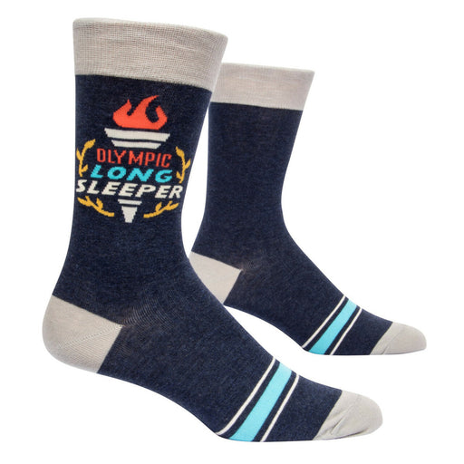 BlueQ Men Crew Socks Olympic Long Sleeper Socks 