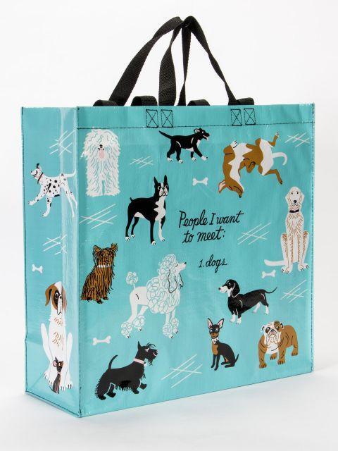 BlueQ Shopper People To Meet: Dogs Shopping Bag 