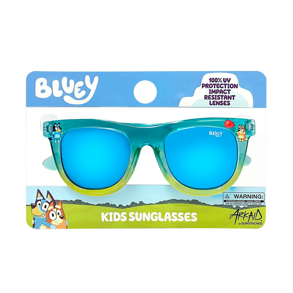 Bluey Kids Arkaid Sunglasses Sun-Staches — Troy's Readers