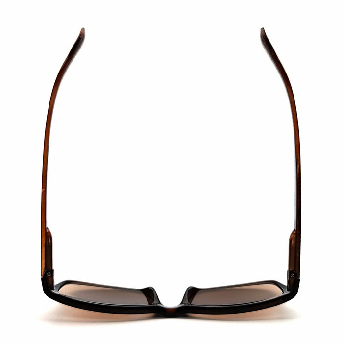 Bolero Square Frame Reading Sunglasses with fully magnified lenses Fully Magnified Reading Sunglasses 