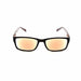 Bolero Square Frame Reading Sunglasses with fully magnified lenses Fully Magnified Reading Sunglasses Brown Amber +2.25