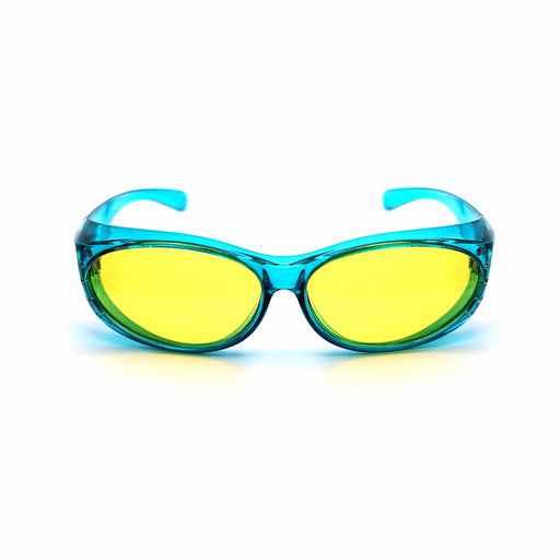 Bright Color Night Driving Polarized Fit Overs in Two Colors Fit Over Sunglasses 