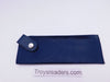 Button Top Sleeve/Pouch in Four Colors Cases Blue 