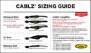 Cablz Zipz Adjustable Eyewear Retainer Cords 