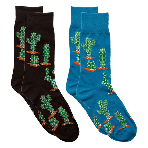 Cactus Socks Foozys Unisex Crew Socks 