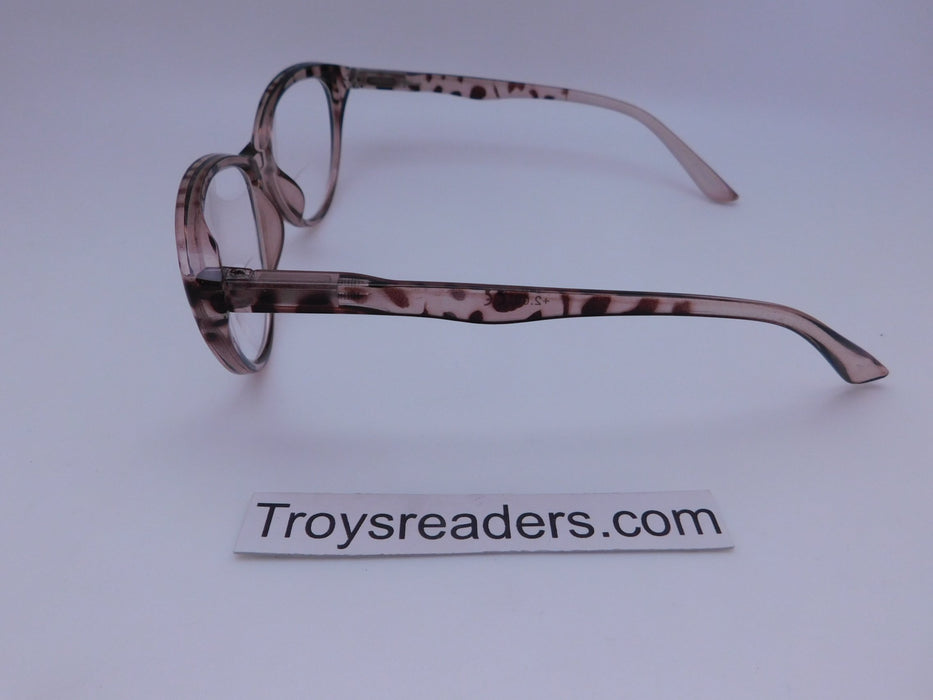 Cateye Clear Bifocal Reading Glasses in Three Colors Clear Bi-focal 