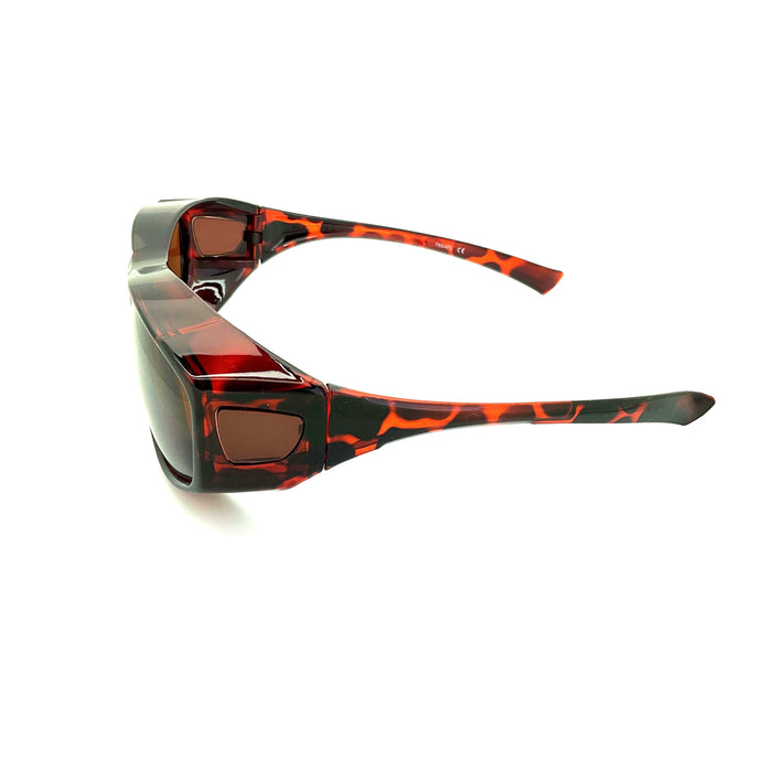 Chariot Large Lens Polarized Fitovers Fit Over Sunglasses 