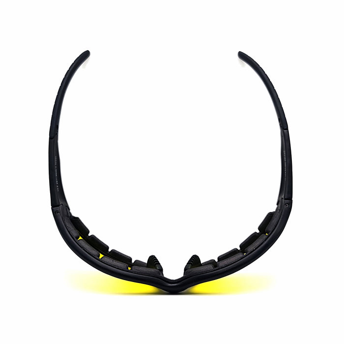 Check Ya Later ANSI Safety Rated Cushioned Wind Blocking Sport Wrap Night Driving Bifocal Reading Glasses Clear Bifocal Reading Glasses 