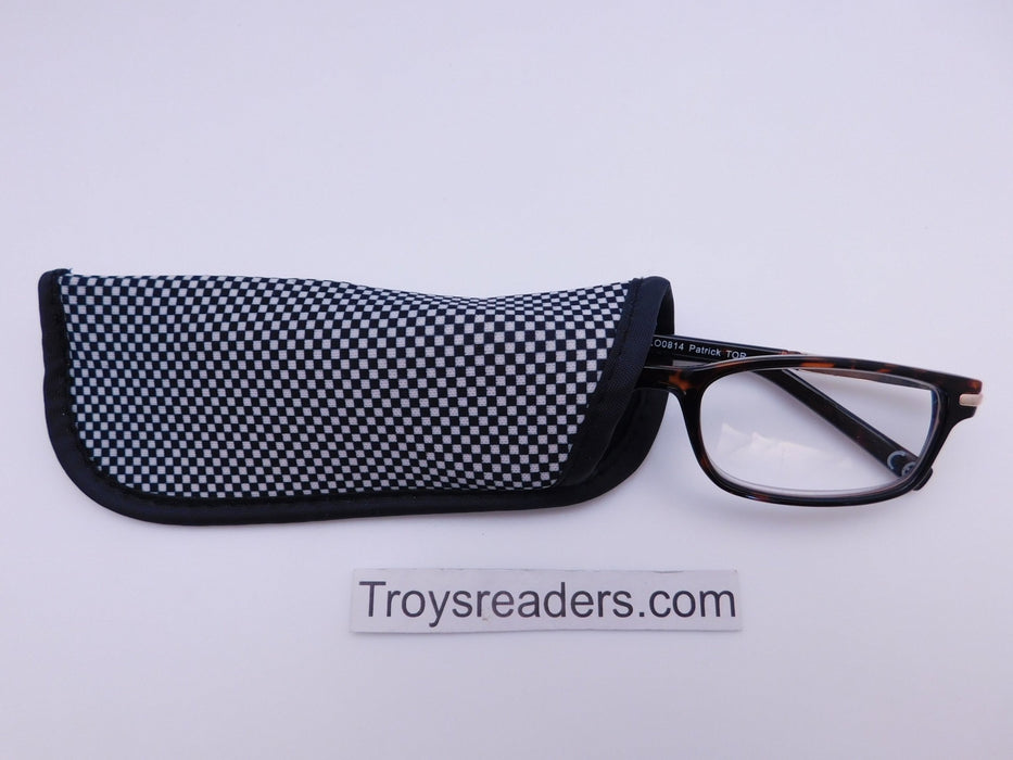 Checkerboard Glasses Sleeve/Pouch in Five Designs Cases 